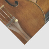 Stradivari Violin Kwartet over het effect van hout Tissuepapier (Detail)