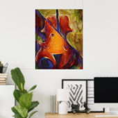 Stradivarius Print (Thuiskantoor)