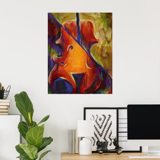 Stradivarius Print (Thuiskantoor)