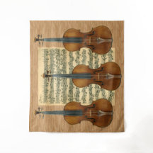 Stradivarius Violin Trio Bach Chaconne Manuscript