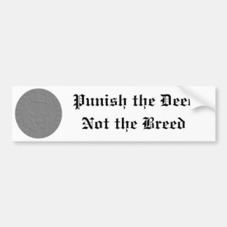 Straf de Bumpersticker Deed