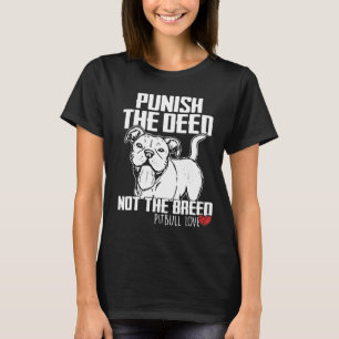 Straf de goddeloze liefde niet de bruine pinda t-shirt