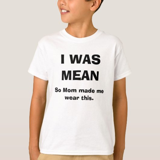 Straf T-shirt (Voorkant)