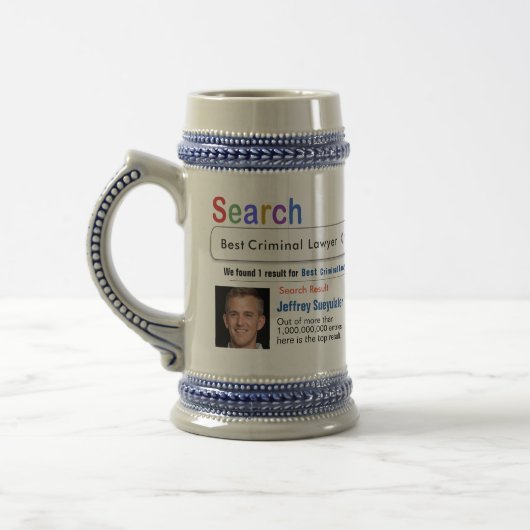 Strafadvocaat Funny Custom Best Search Gift Mok (Links)