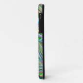 Straffe kleuren abstract ontwerp Case-Mate iPhone case (Achterkant/links)