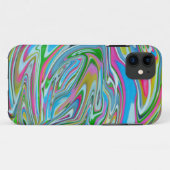 Straffe kleuren abstract ontwerp Case-Mate iPhone case (Achterkant (horizontaal))