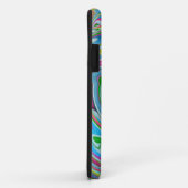 Straffe kleuren abstract ontwerp Case-Mate iPhone case (Achterkant/rechts)