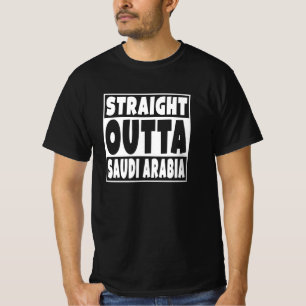 Straffeloos uitgereikt door Saudi-Arabië cadeau v T-shirt