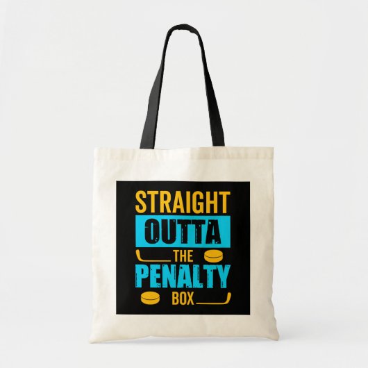 Straffen Box Hockey Tote Bag (Voorkant)