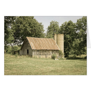 Strafford Mo Barn Antiek Kaart
