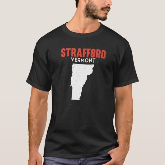Strafford Vermont USA State America Travel Vermont T-shirt (Voorkant)