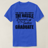 Strafrecht Afstuderen Het kwastje was de moeite wa T-shirt (Design voorkant)