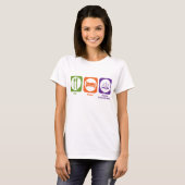 Strafrecht Eat Sleep Practice T-shirt (Voorkant volledig)