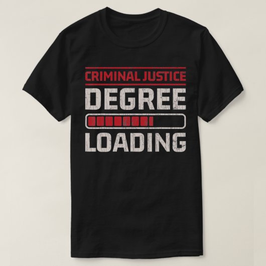 Strafrechtgraden Laden advocaat Funny Gift T-shirt (Design voorkant)