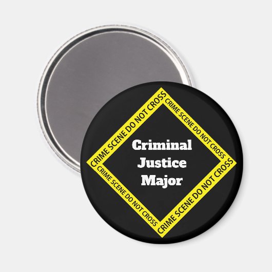  strafrechtspleging magneet (Voorkant / Achterkant)