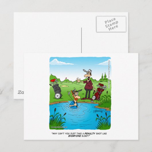 strafschot briefkaart (Voorkant / Achterkant)