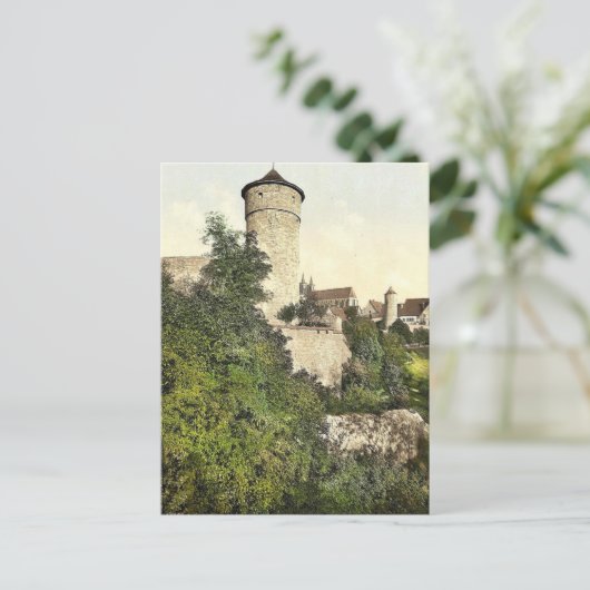 Straft Tower, Rothenburg (d.w.z. ob der Tauber), B Briefkaart (Staand voorkant)