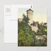 Straft Tower, Rothenburg (d.w.z. ob der Tauber), B Briefkaart (Voorkant / Achterkant)
