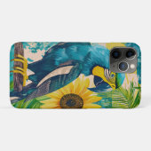 Strahlender Ara im Sonnenschein Case-Mate iPhone Case (Achterkant (horizontaal))