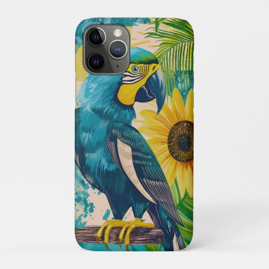 Strahlender Ara im Sonnenschein Case-Mate iPhone Case (Achterkant)