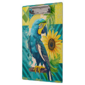 Strahlender Ara im Sonnenschein Klembord (Links)