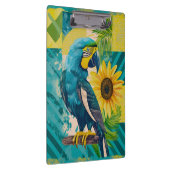 Strahlender Ara im Sonnenschein Klembord (Rechts)