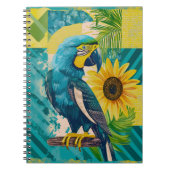 Strahlender Ara im Sonnenschein Notitieboek (Voorkant)