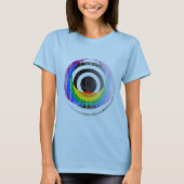 Straight Ally Button nood.png T-shirt (Voorkant)