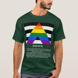 Straight Ally Flag #t-shirt #LGBTQ+ T-shirt