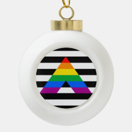 STRAIGHT ALLY PRIDE 2014 PRIDE.png Keramische Bal Ornament