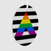 STRAIGHT ALLY PRIDE 2014 PRIDE.png Ornament (voorkant)