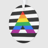 STRAIGHT ALLY PRIDE 2014 PRIDE.png Ornament (voorkant)