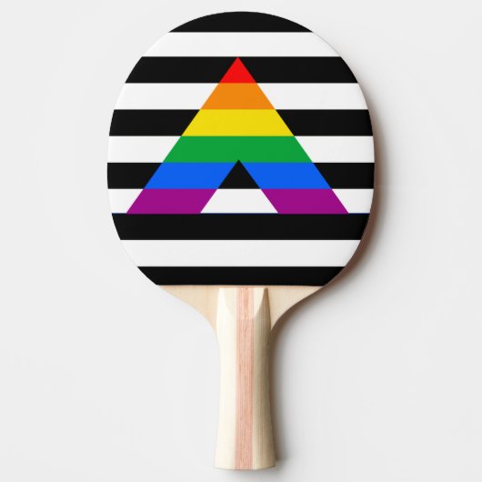 STRAIGHT ALLY PRIDE 2014 PRIDE.png Tafeltennisbatje (Voorkant)