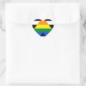 Straight Ally Pride Hart Sticker (Tas)