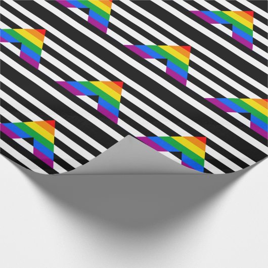 STRAIGHT ALLY PRIDE.png Cadeaupapier (Hoek)