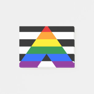 Straight Ally Pride Post-it® Notes