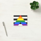 Straight Ally Pride Post-it® Notes (Kantoor)