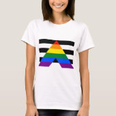 Straight Ally Pride T-shirt (Voorkant)