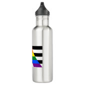 Straight Ally Pride Waterfles (Rechts)