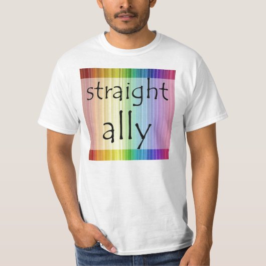Straight Ally Shirt (Voorkant)