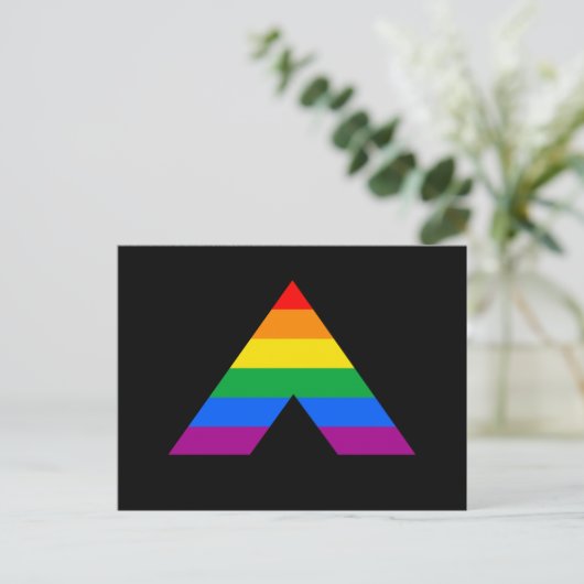 Straight Ally Symbol Briefkaart (Staand voorkant)