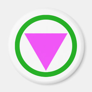 Straight Ally Symbol Magneet