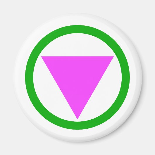 Straight Ally Symbol Magneet (Voorkant)