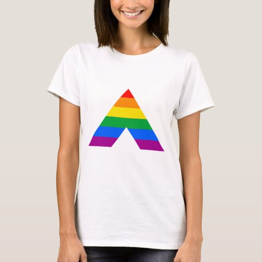 Straight Ally Symbol T-shirt (Voorkant)