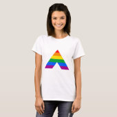 Straight Ally Symbol T-shirt (Voorkant volledig)