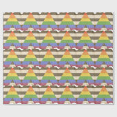 STRAIGHT ALLY VINTAGE ONTWERP - 2014 PRIDE CADEAUPAPIER (Vlak)