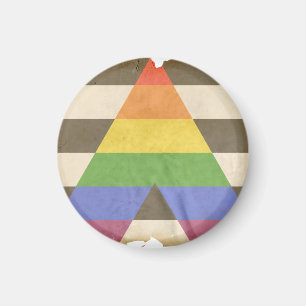 STRAIGHT ALLY VINTAGE ONTWERP - 2014 PRIDE MAGNEET