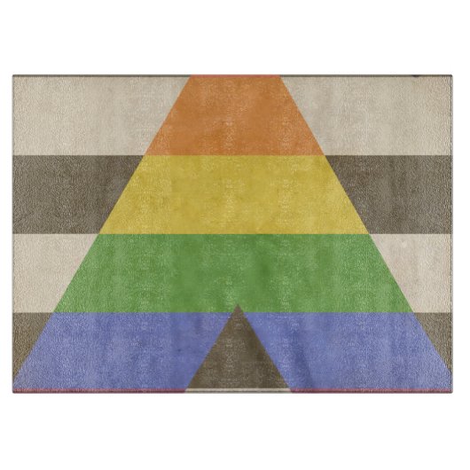 STRAIGHT ALLY VINTAGE ONTWERP - 2014 PRIDE SNIJPLANK (Voorkant)