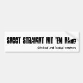 Straight Bumpersticker (Voorkant)