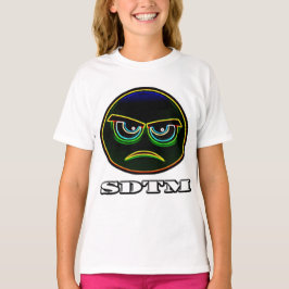 Straight Down the Middle (SDTM) Angry Face T-shirt